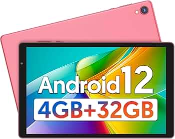 Amazon.com: BAKEN 10 Inch Tablet, Android 12 Tablets, 4(2+2) GB