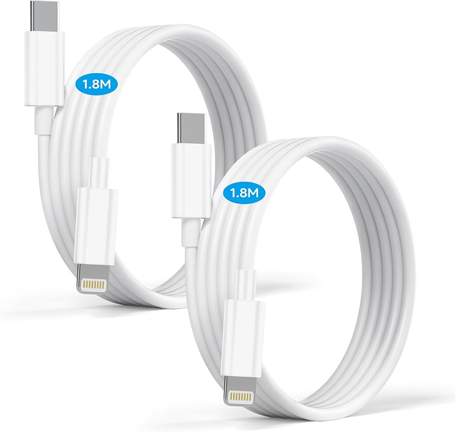 Amazon.co.jp: For iPhone 14 充電ケーブル【1.8M/2本,MFi認証】PD27W