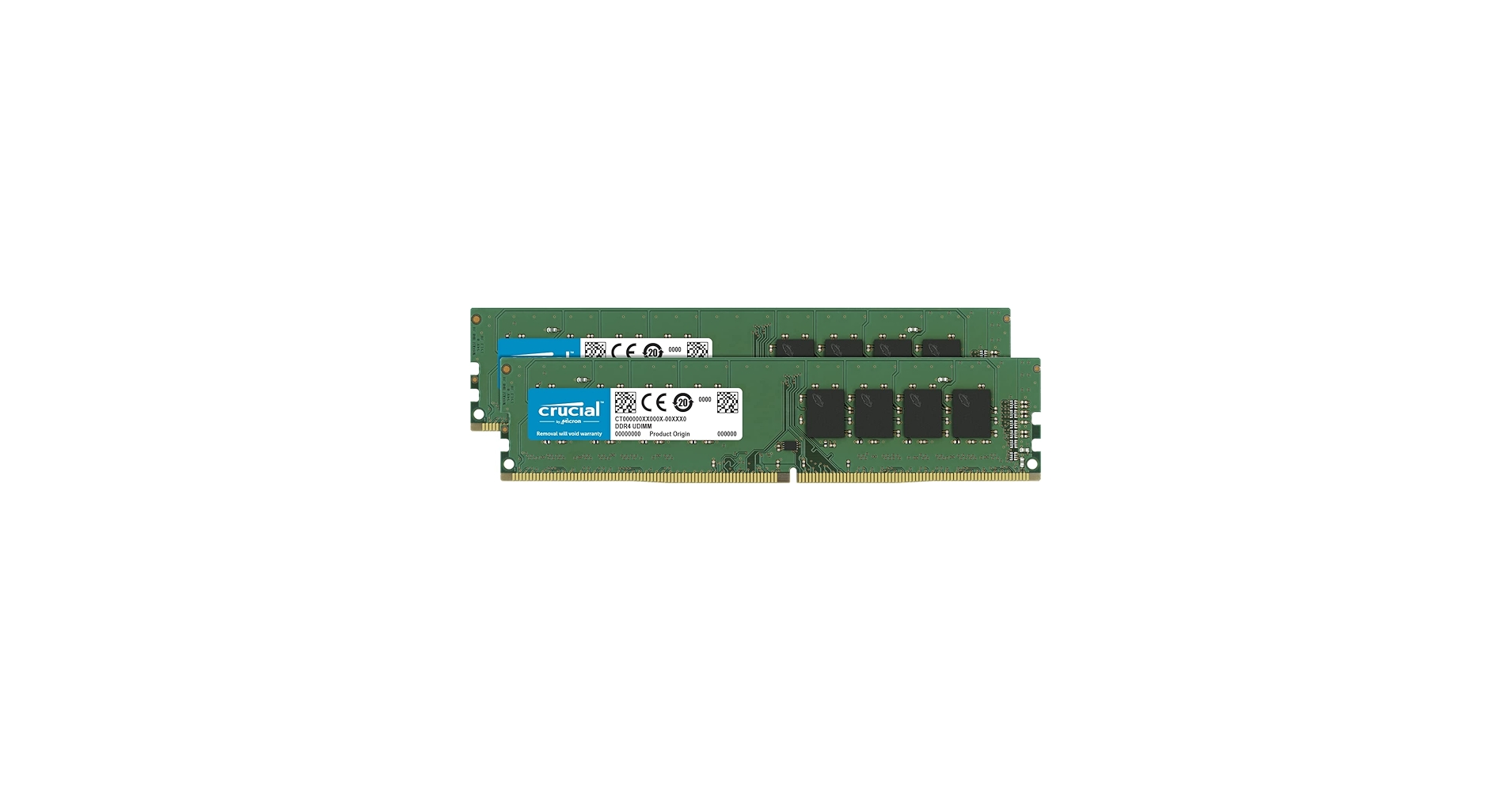Crucial 16GB Kit (8GB x 2) DDR4 2666 MT/s (PC4-21300) UDIMM 288