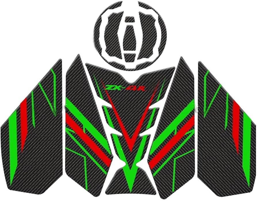 Amazon.co.jp: for ZX-4R ZX-4RR 2023 燃料タンクステッカー スライド