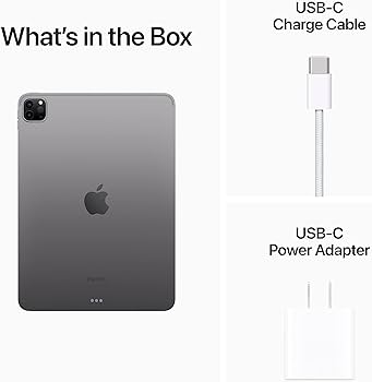 Amazon.com : Apple 2022 iPad Pro, 11-inch, WiFi, 128GB, Space Gray