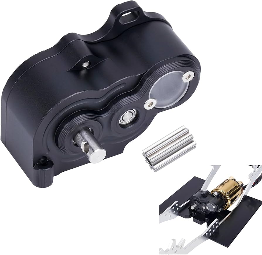 Amazon | AMK 1/10 RCトランスミッション LCGクローラーR2メタル