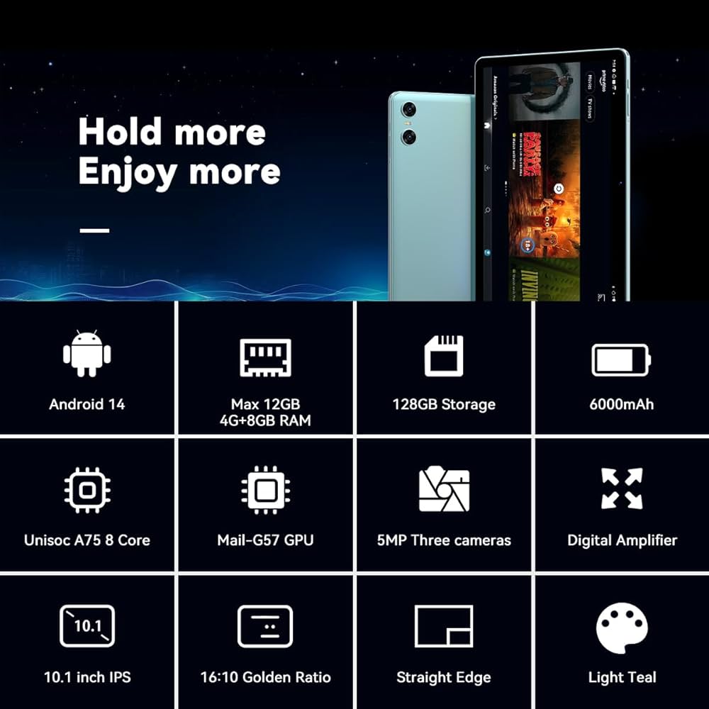 Amazon.co.jp: SVITOO Android 14 タブレット 10インチタブレット P10