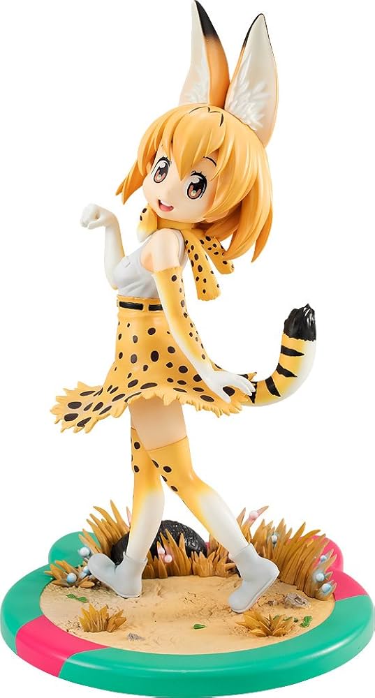 Amazon | けものフレンズ サーバル 1/7スケール PVC製 塗装済み完成品