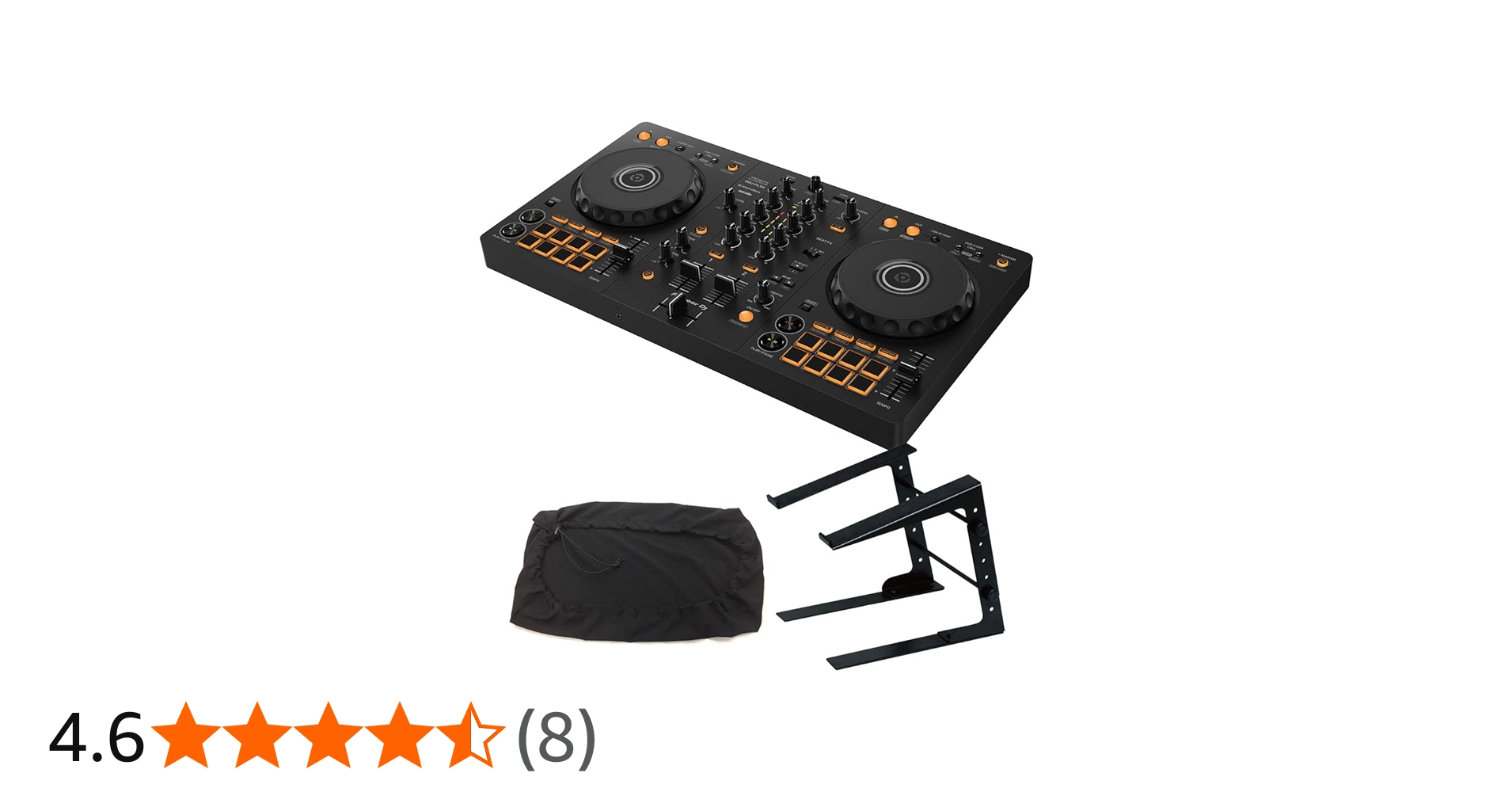 Amazon | DJコントローラー DDJ-FLX4 + PCスタンド + ダストカバー