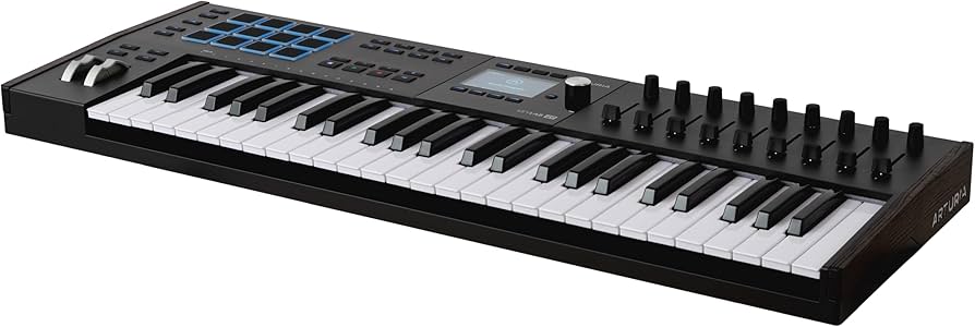 Amazon.com: Arturia KeyLab 49 mk3 Black — 49 Key USB MIDI Keyboard