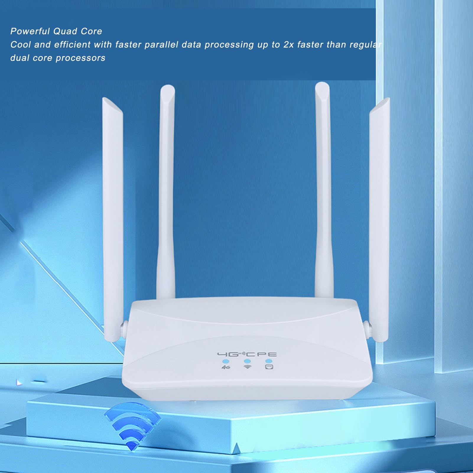 Amazon | 4G LTE ワイヤレスルーター、300Mbps モバイル WiFi ホット