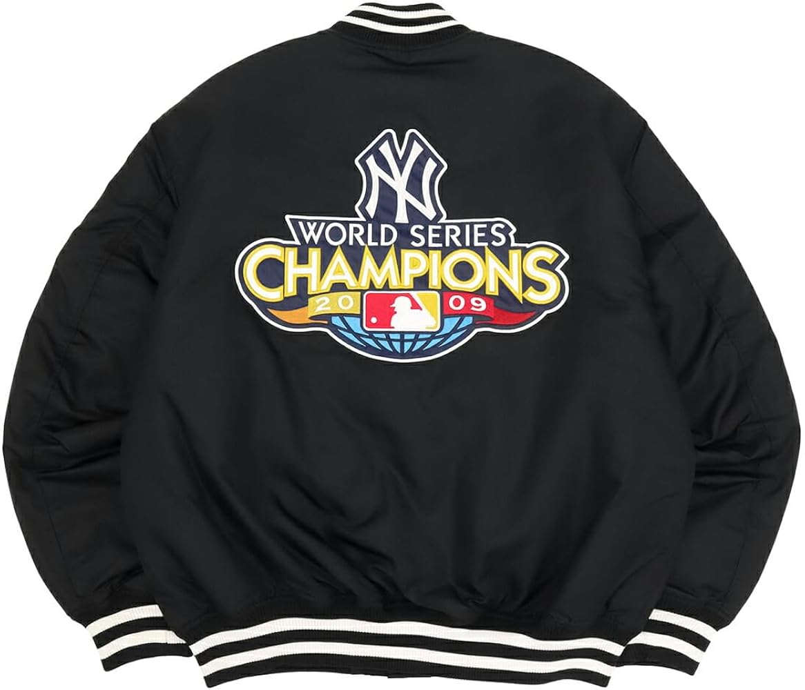 Amazon.co.jp: [ニューエラ] スタジャン ワールドシリーズ優勝記念 MLB