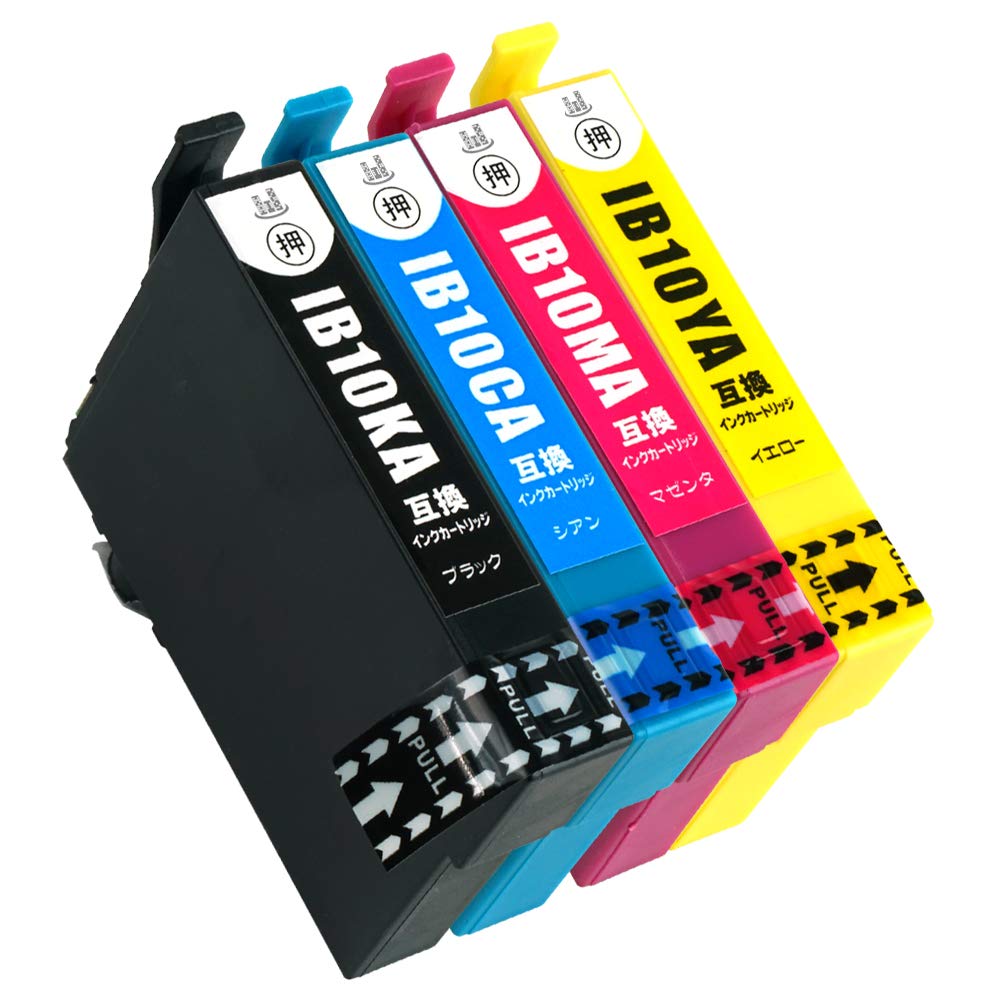 Amazon.co.jp: IB10CL4A 4色パック エプソン互換インクカートリッジ