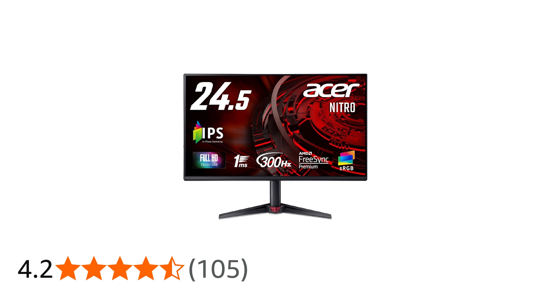Amazon.co.jp: Acer Nitro Gaming Monitor 24.5