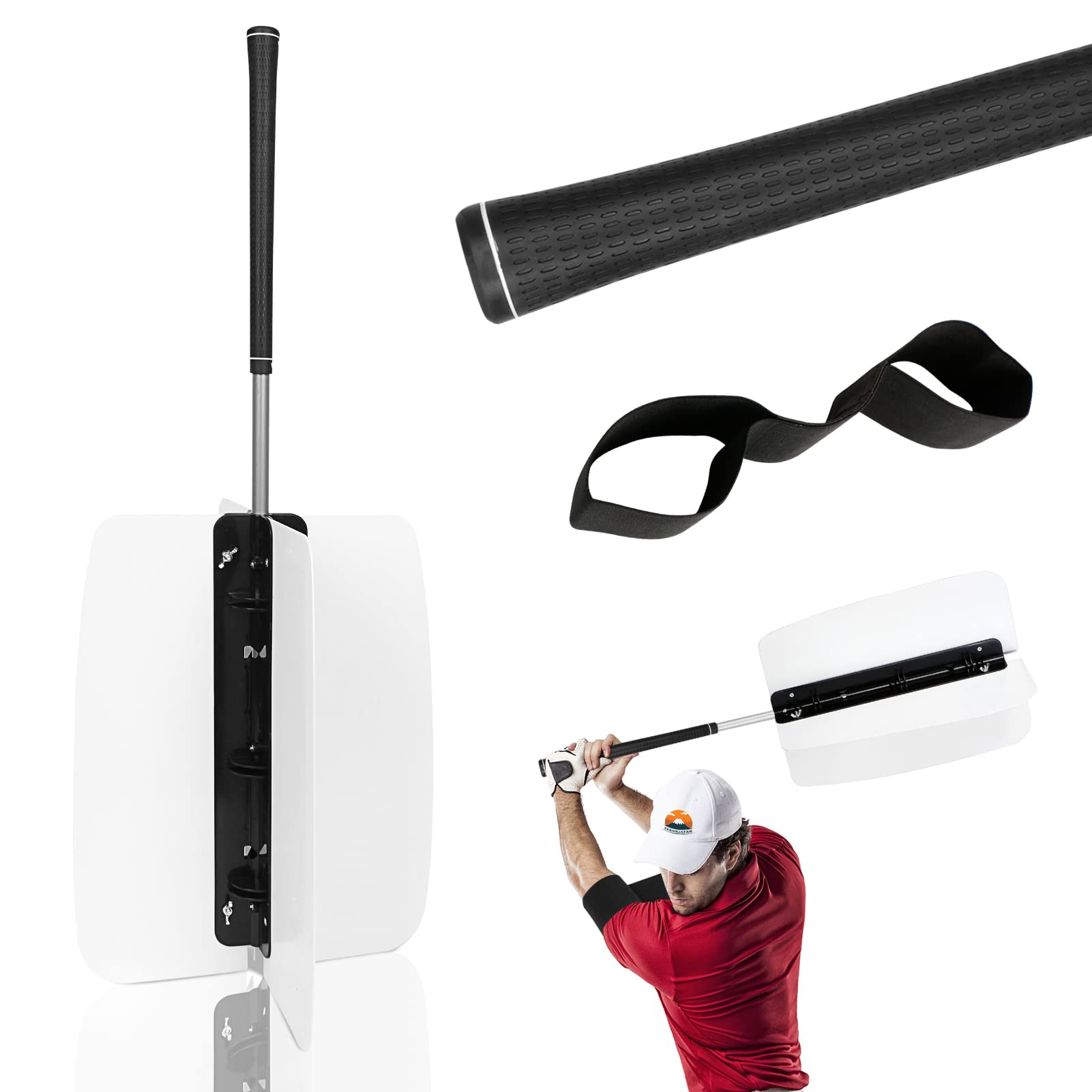 Amazon | SENUNパワースイングトレーナー 矯正バンド付き ゴルフ練習