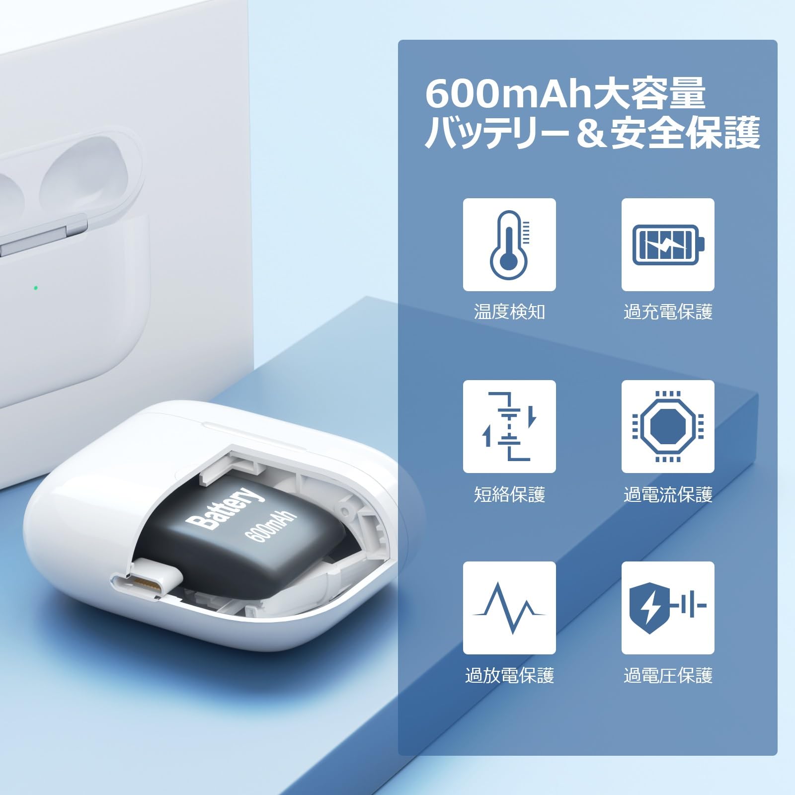 Amazon | 充電ケース、Airpods 第3世代に適用, Airpods 3 用充電器