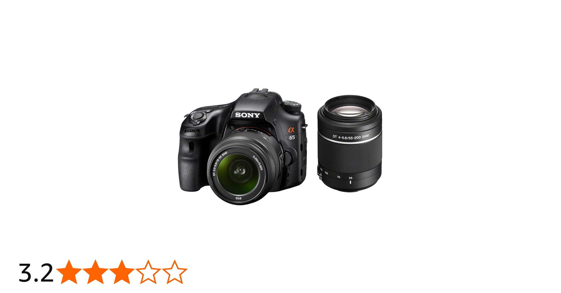 ❣️美品❣️SONY α65 ダブルレンズセット 初心者おすすめ ソニー 一眼