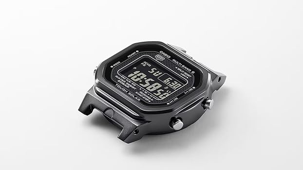G-Shock GW5000HS-7 Tough Solar Multi-Band 6 White Square, White