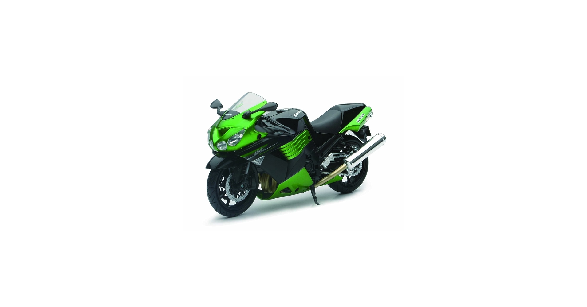 Amazon.com: New Ray 2011 Kawasaki ZX-14 Ninja Green Motorcycle