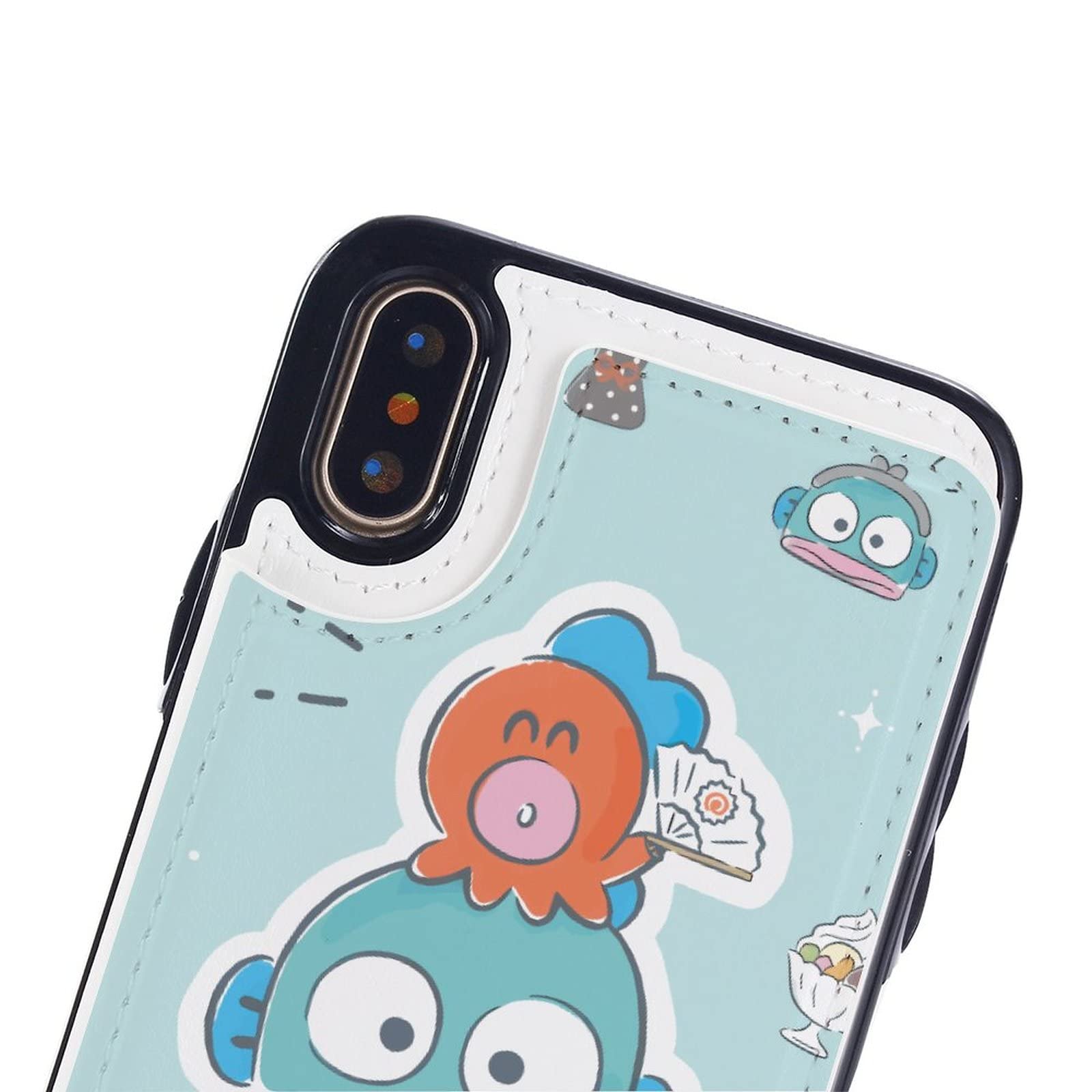 Amazon.co.jp: iPhone X ケース 手帳型 ハンギョドン iPhone XS ケース