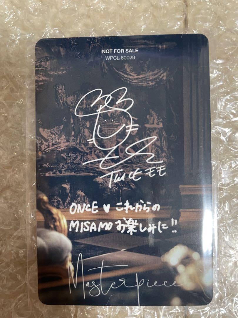 Amazon.co.jp: ミサモ モモ ハイタッチ トレカ oncejapan限定盤 misamo