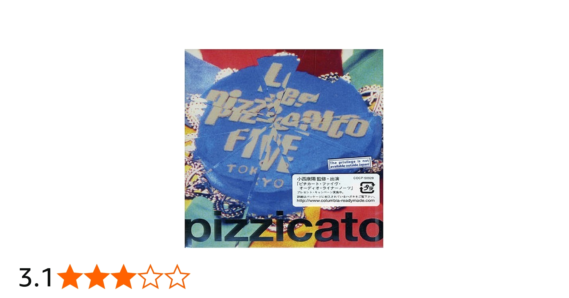 Amazon.co.jp: pizzicato five we dig you: ミュージック