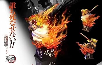 Amazon.co.jp: 鬼 滅 煉獄杏寿郎 vs 猗窩座 フィギュア ガレージキット