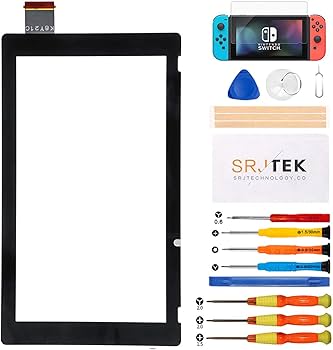 Amazon.co.jp: SRJTEK for Nintendo Switch (HAC-001)タッチスクリーン