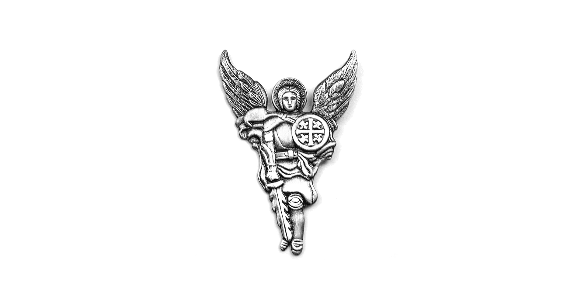Amazon.com: VENICEBEE® Archangel St. Michael Saint Shield Cross