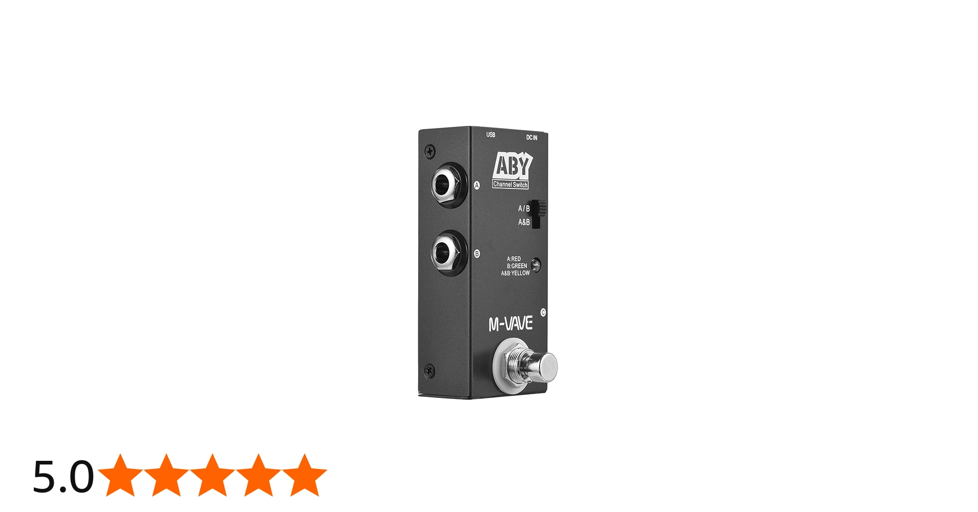 Amazon | Duangu ABY ラインセレクター AB スイッチ ミニギター