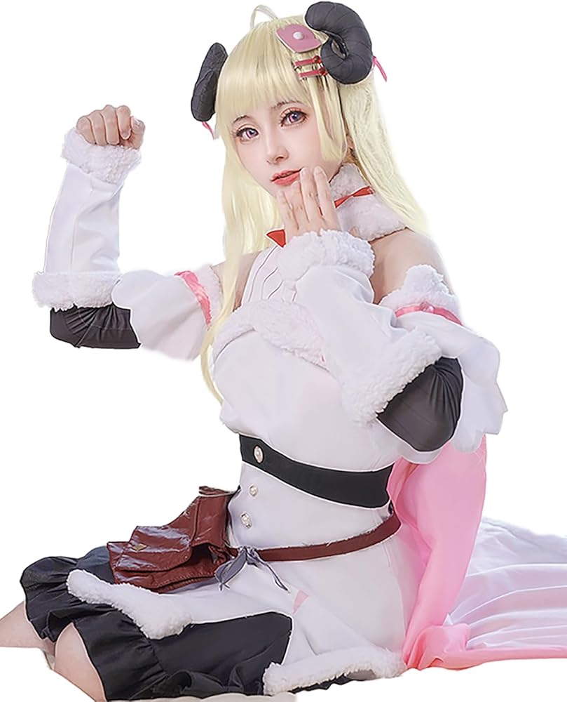 Amazon.co.jp: [milky time] ホロライブ 角巻わため コスプレ