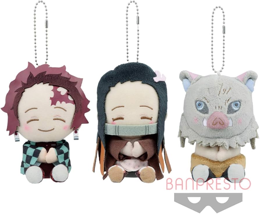 Amazon.co.jp: バンプレスト 鬼滅の刃 鬼滅の刃 ぽふっとぬいぐるみ