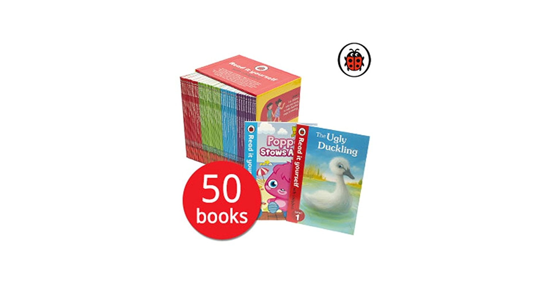 Read it Yourself with Ladybird Collection 50 Books Box Set Pack