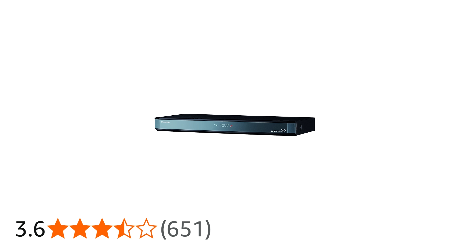 Amazon | パナソニック 500GB 2チューナー ブルーレイレコーダー 4K