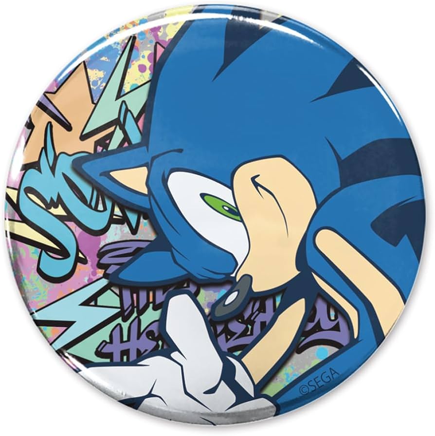 Amazon | 【公式】コスパ ソニック・ザ・ヘッジホッグ ソニック 65mm缶