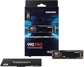 Amazon.com: Samsung 990 PRO SSD 2TB NVMe M.2 PCIe Gen4, M.2 2280