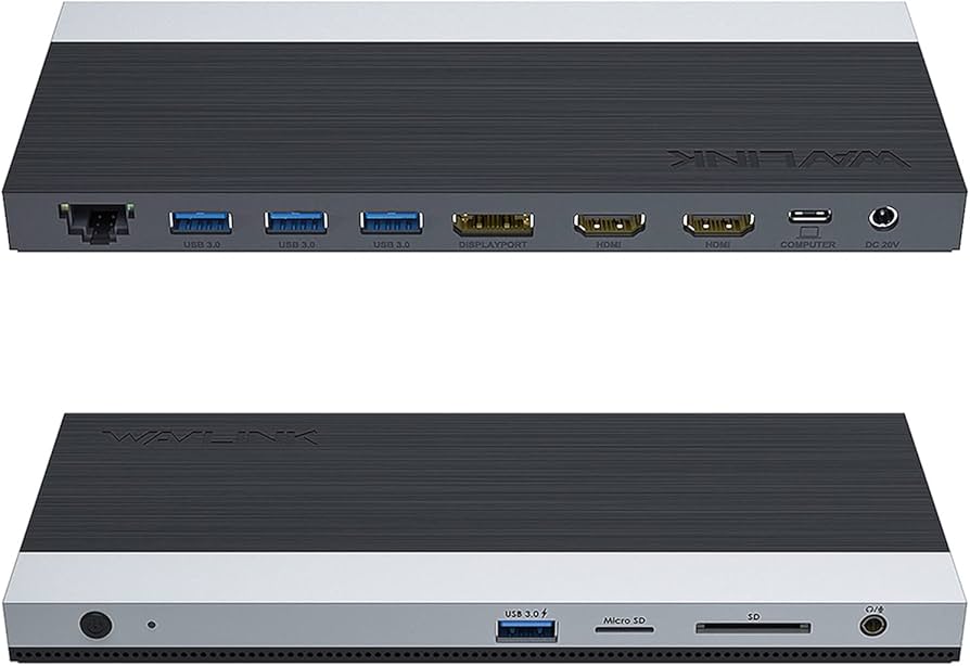 Amazon.com: WAVLINK USB C Docking Station 4K Triple Display (2