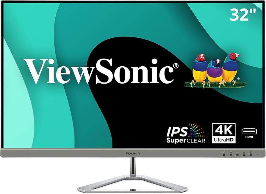 Amazon.com: ViewSonic VX3276-4K-MHD 32 Inch 4K UHD Monitor with
