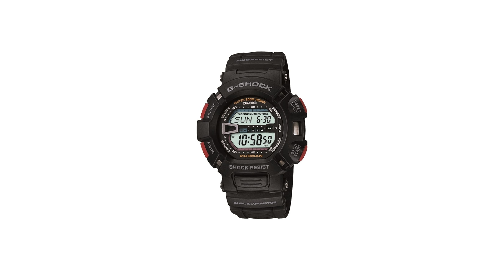 Amazon.com: Casio G-Shock Mudman Super Dual Illuminator Men's
