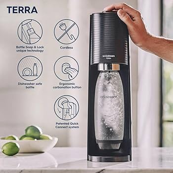 Amazon.com: SodaStream - Terra Soda Streaming Machine - STARTER