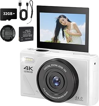 Amazon | 6400万画素・4K動画撮影 デジタルカメラ デジカメ WIFI対応