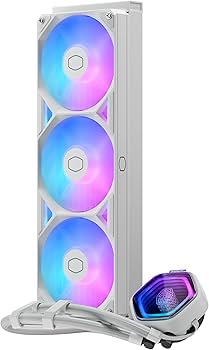 Amazon.com: Cooler Master Atmos II 360 VRM White Freeform 2.0 CPU