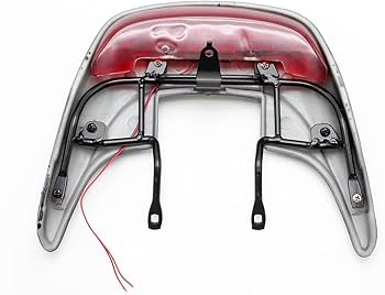 Amazon | リアスポイラーLEDセット 黒 ブラック ウイング バイク用