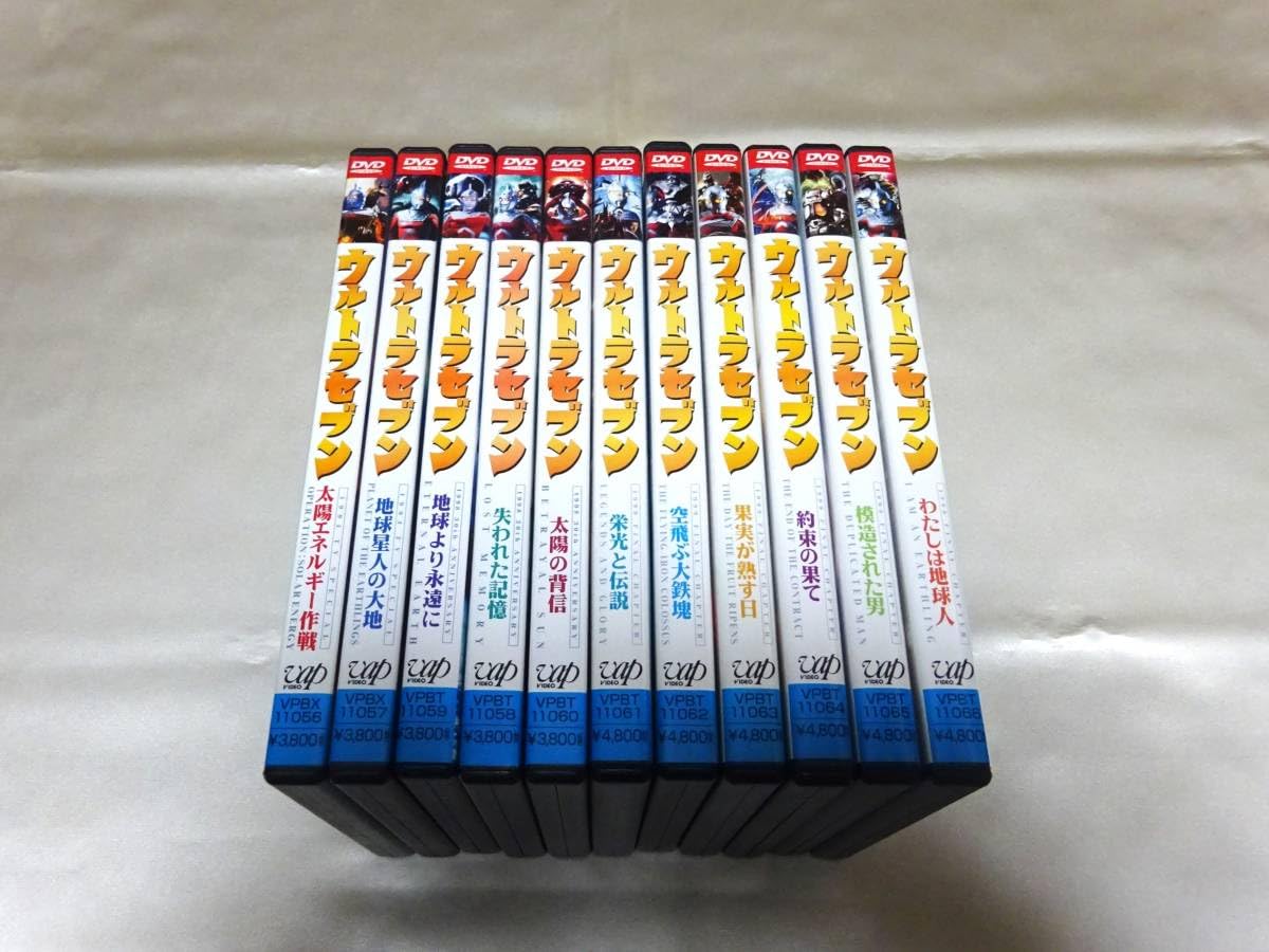 Amazon.co.jp: DVD「平成 ウルトラセブン」全11巻セット／国内正規版