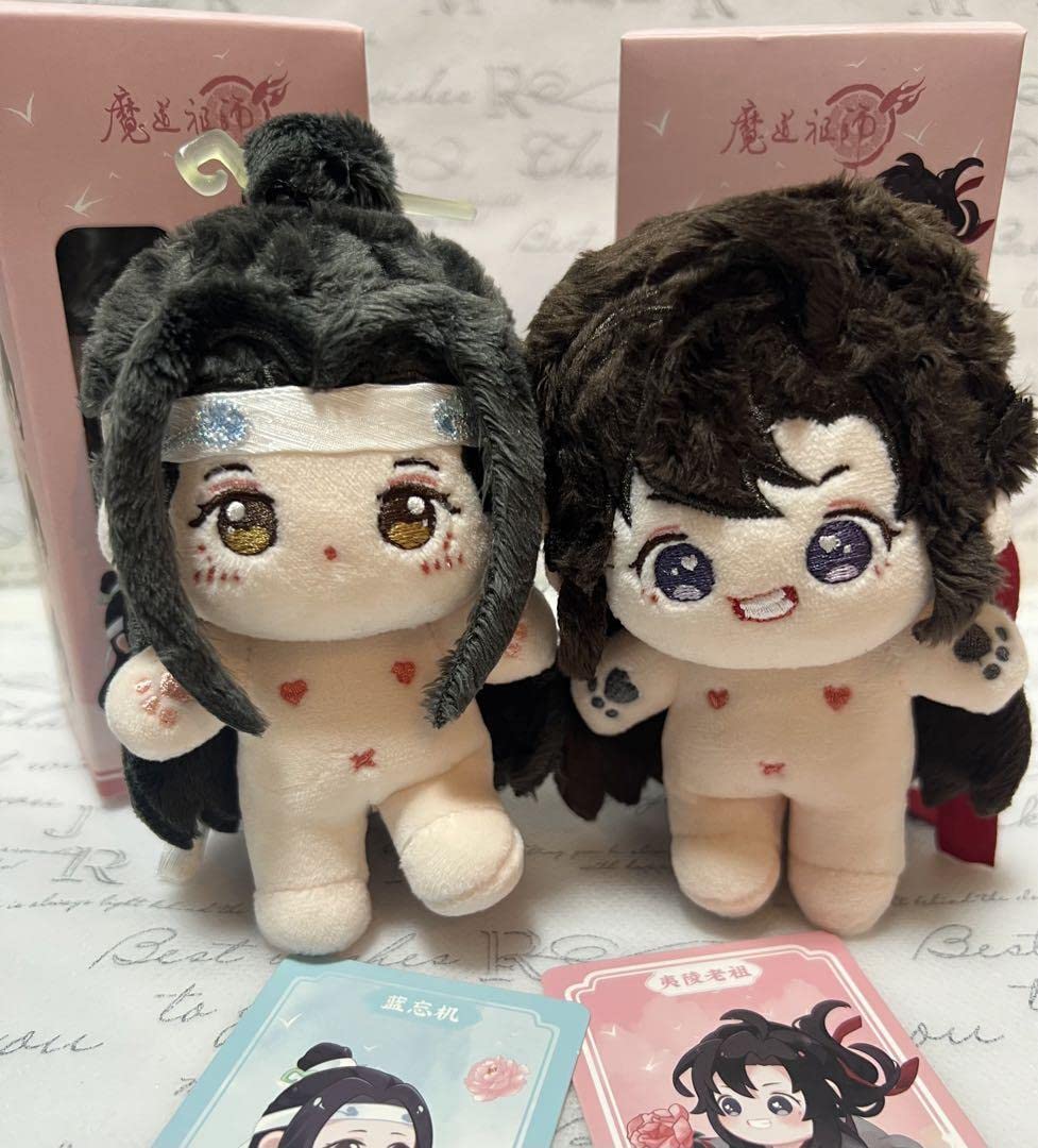 Amazon.co.jp: 魔道祖師 10cmぬいぐるみ 忘羨 : おもちゃ