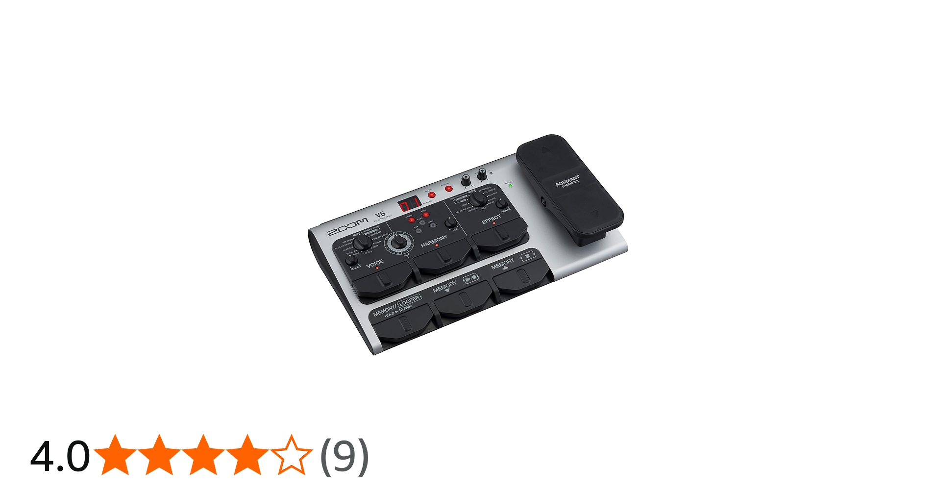 Amazon.co.jp: ZOOM ボーカルエフェクター ボイスチェンジャー V6-SP