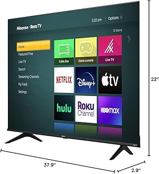 Amazon.com: Hisense 43-Inch Class R6 Series 4K UHD Smart Roku TV