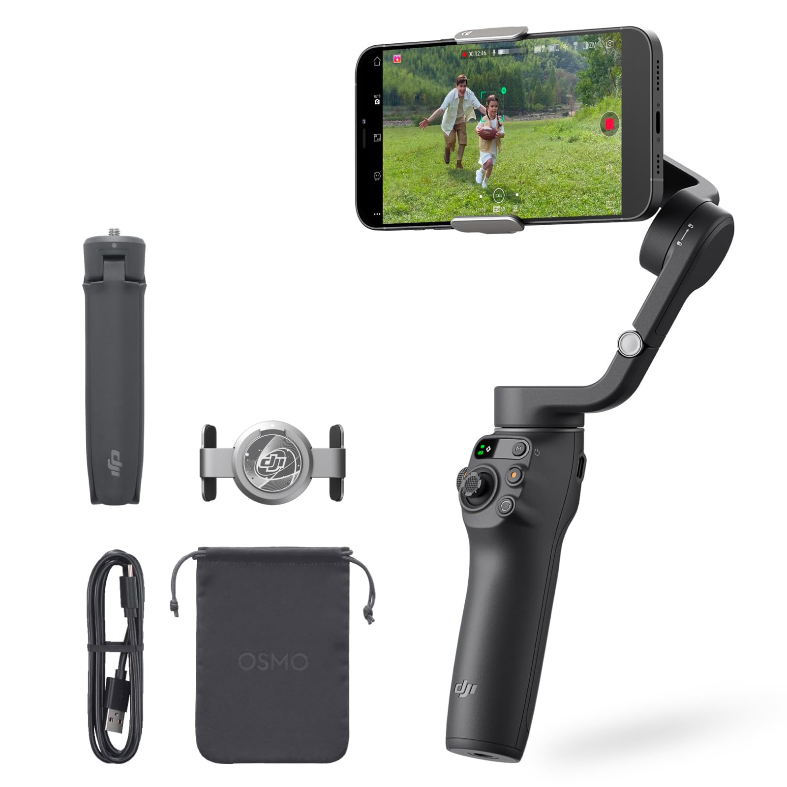 DJI Osmo Mobile 6 スタビライザー ケース&補助ライト付き Amazon