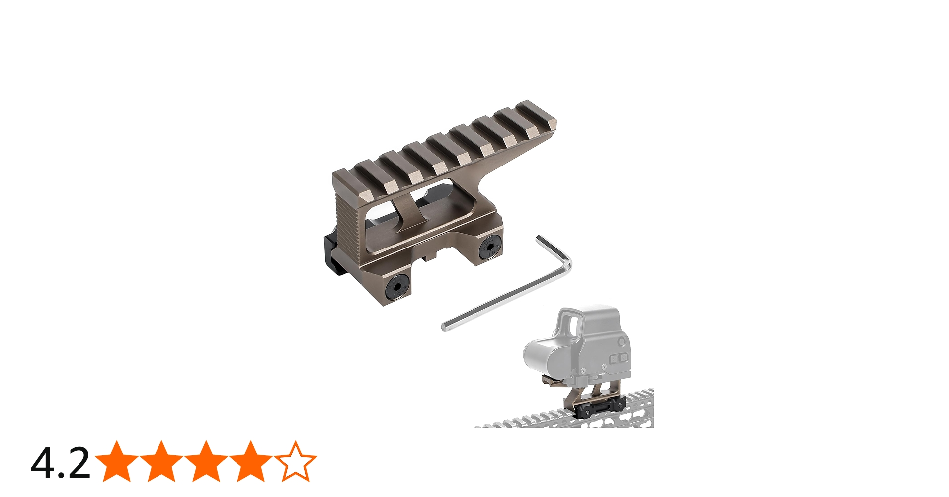 Amazon.co.jp: QIRUIMY G -BRS Groupタイプ マウント ハイマウント 8