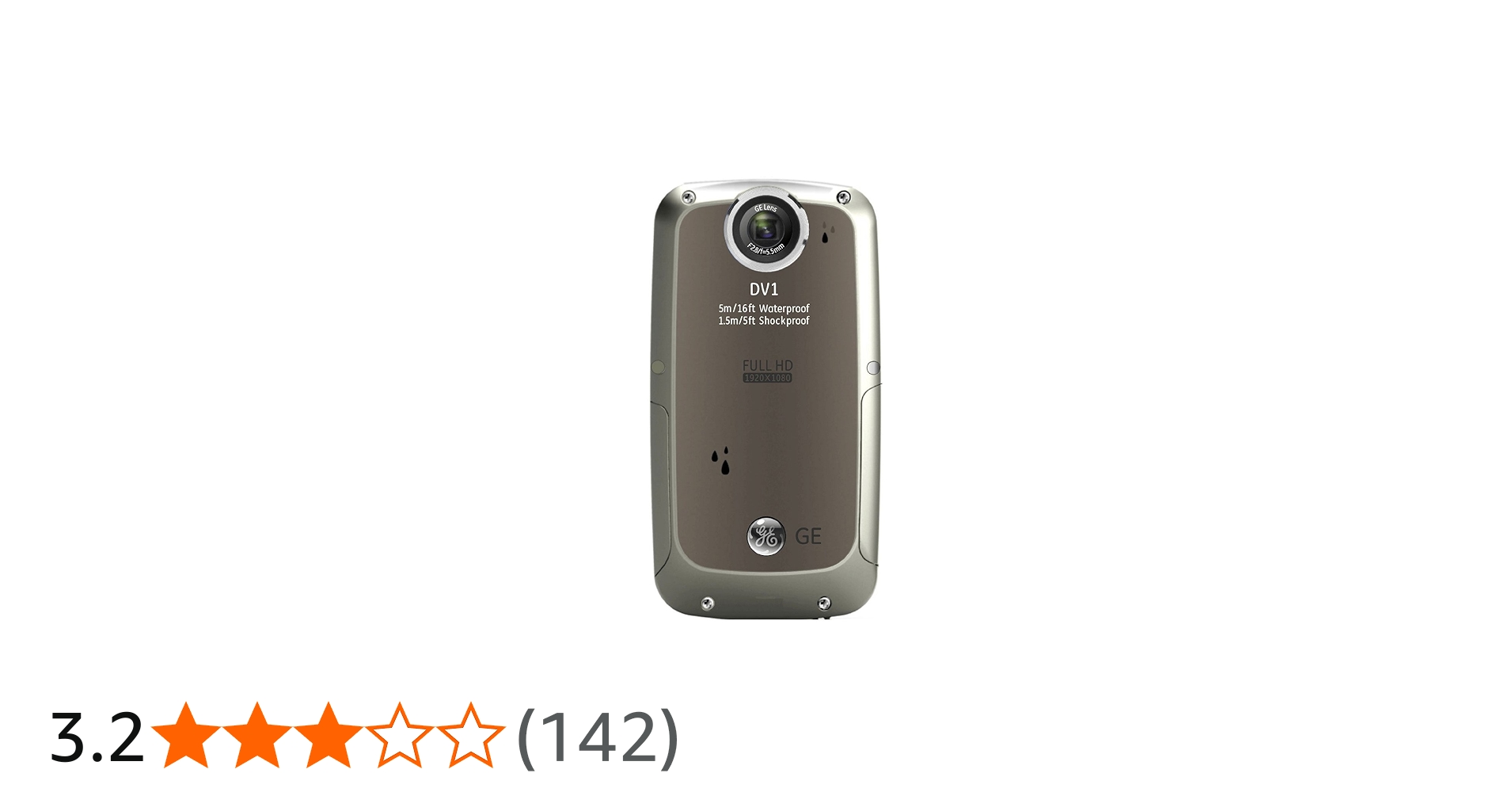 Amazon | GE フルハイビジョン ビデオカメラ DV1 CMOS503万画素