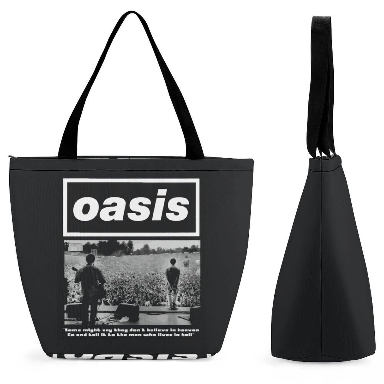 Amazon.co.jp: トートバッグ オアシス OASIS バンド 買い物バッグ