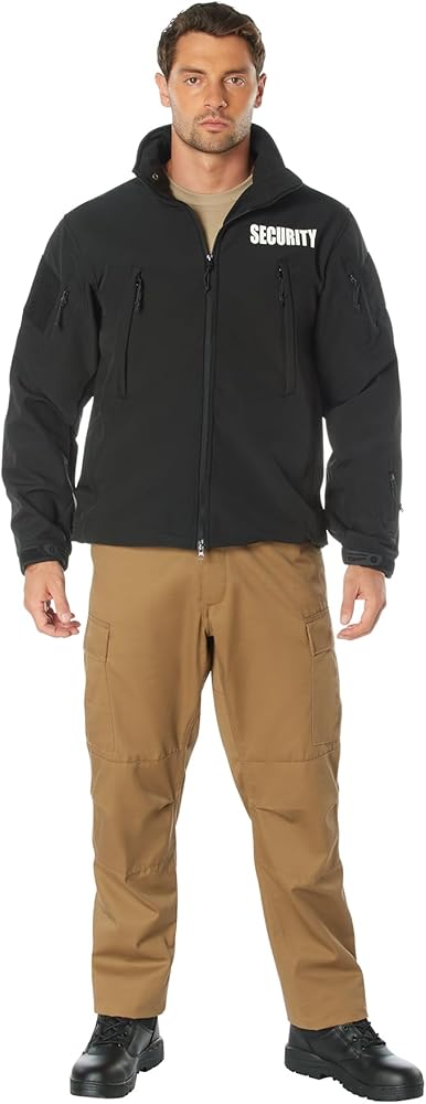Amazon.com: Rothco Spec Ops Soft Shell Security Jacket, Black - M