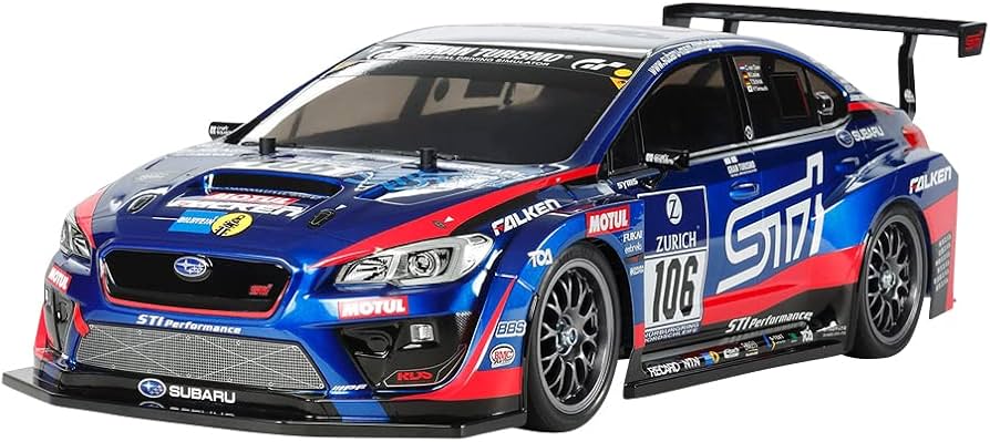 Amazon.com: TAMIYA Subaru WRX STI - 24th Nurburgring Kit 4 Wheel