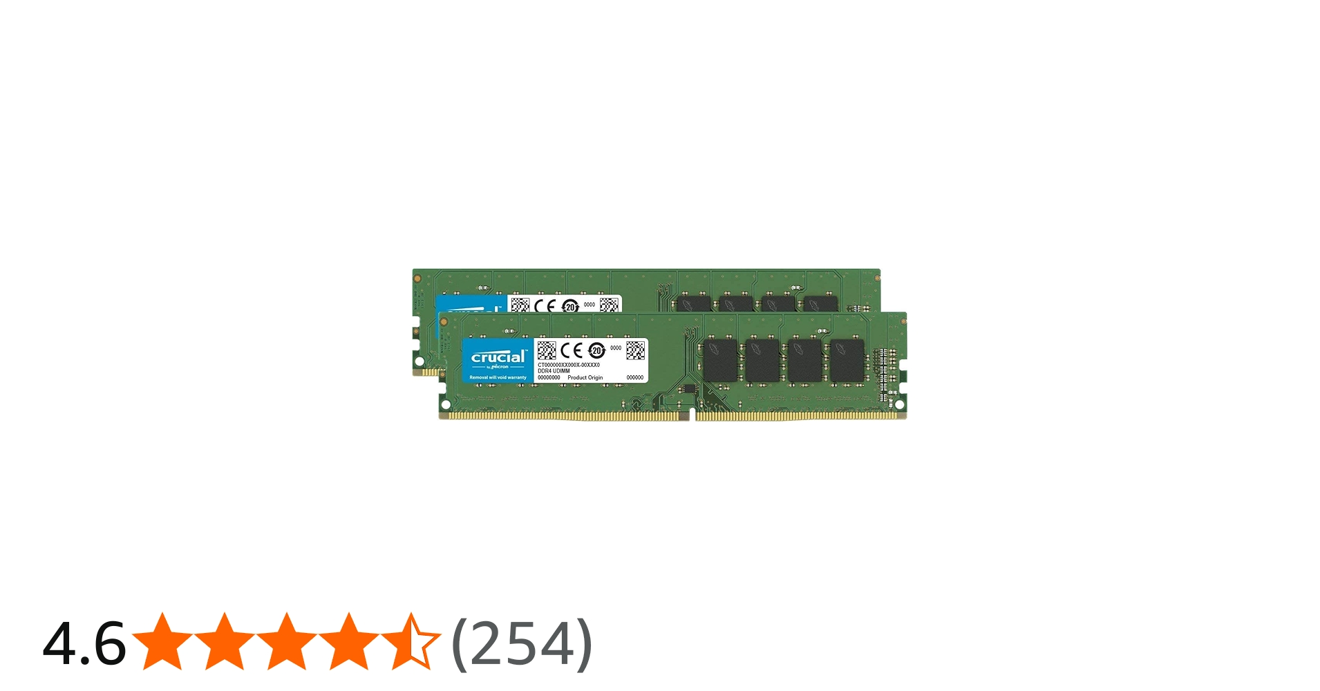 Amazon.in: Buy Crucial 32GB Kit (16GBx2) DDR4 3200 MT/s (PC4-25600